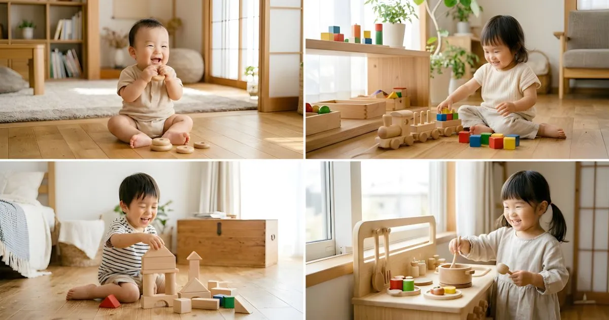 【0-6歳】年齢別・木のおもちゃの選び方｜発達段階に合わせた知育玩具ガイド